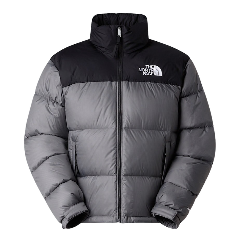 North Face Puffer Grey/Black